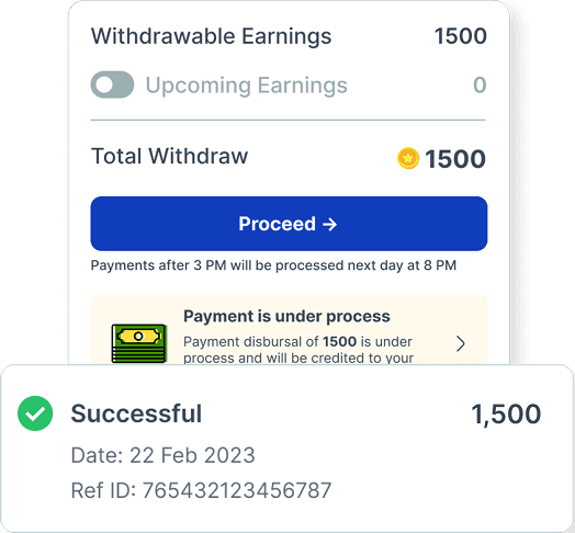 Payment and Completion
